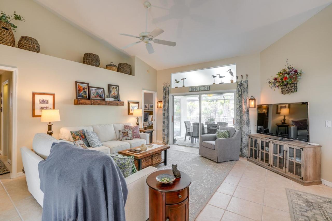 Fort Myers Vacation Rental With Lanai And Private Pool Zewnętrze zdjęcie